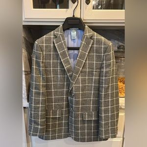 Class Club windowpane sport coat
